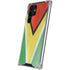 Guyana Flag Distressed Galaxy S22 Ultra Clear Case
